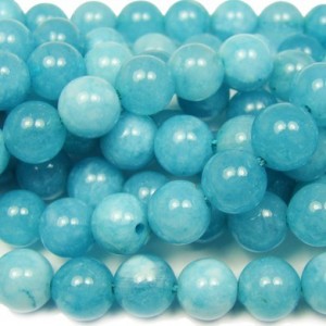 Candy Jade 8 mm Light Blue