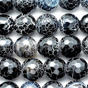 Black Crack Agate