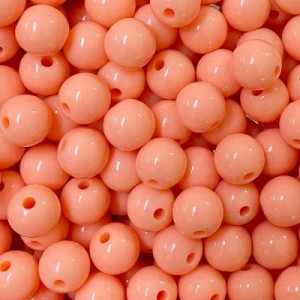 Akrilna perla 10 mm Peach