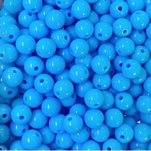 Akrilna perla 10 mm Azure Blue
