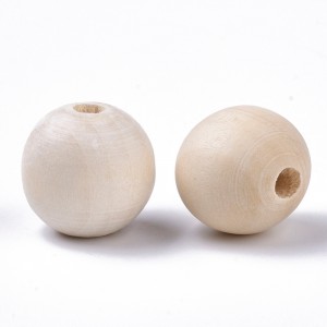 Natur drvena perla 12 mm
