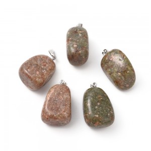 Privezak Tumble Unakite