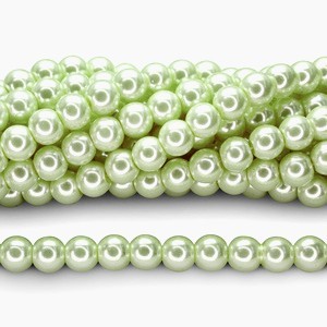 Stakleni biser 14 mm Lime Green