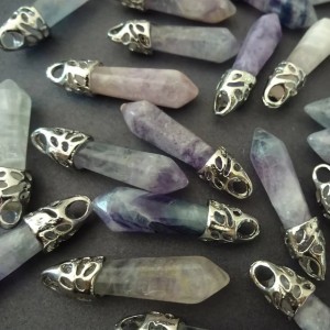 Privezak Bullet Flourite