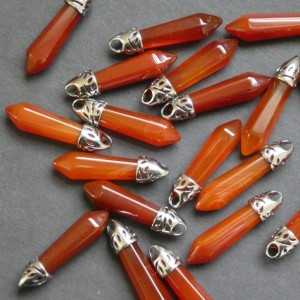 Privezak Bullet Karneol