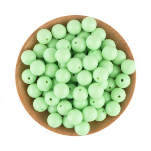 Akrilna perla 8 mm Pale Green