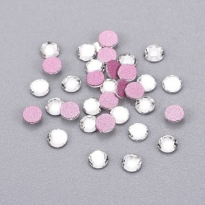Flat Back Chaton Crystal