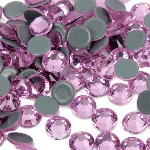 Flat back Chaton Light Amethyst