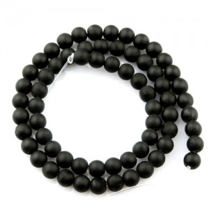 Mat Crni Jaspis 6 mm