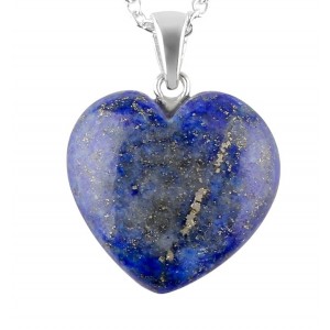 Privezak Srce Lapis Lazuli