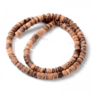 Kokos Disk Perla Natural 4 mm