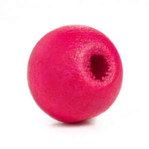 Drvena perla 12 mm Pink