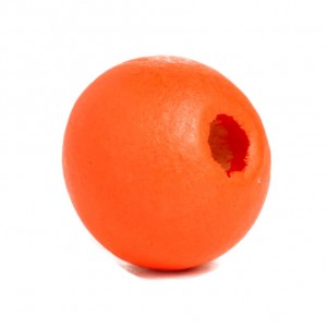 Drvena perla 12 mm Orange