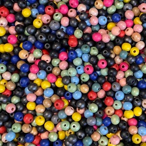 Drvena perla 8 mm Mix Sedefaste