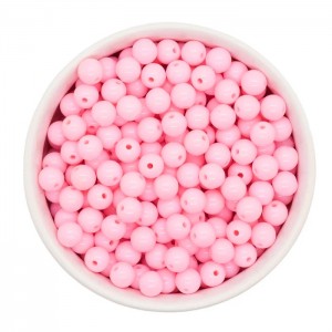 Akrilna perla 8 mm Baby Pink