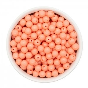 Akrilna perla 8mm Light Peach