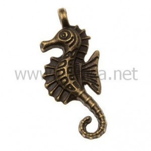 Bronzani metalni privezak 29x13 mm