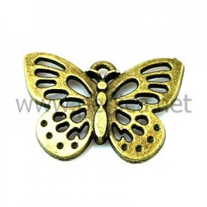Bronzani metalni privezak 25x18 mm