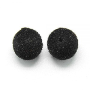 Plisana perla 10 mm Black