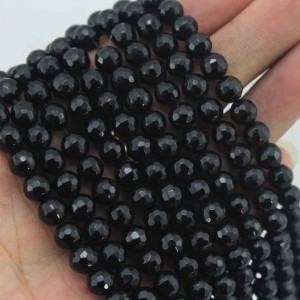 Fasetiran Crni Onyx 8 mm