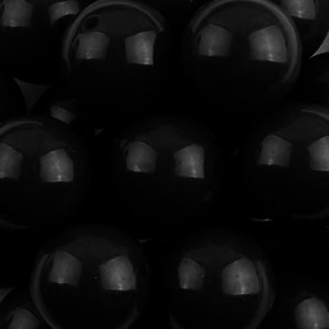 Akrilna perla 10 mm Black