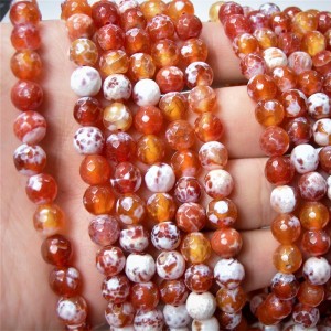 Mexican Fire Agate 12 mm