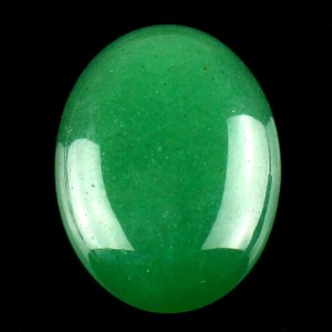 Green Jade Oval 20 mm