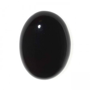 Black Onyx Oval 20 mm