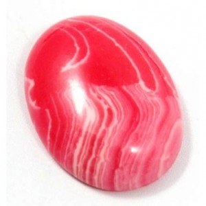 Pink Rhodonite Oval 20 mm