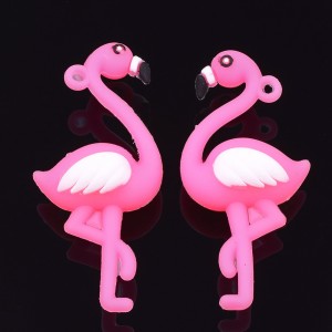 Resin privezak Flamingo
