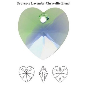 Provence lavender/Chrysolite blend 10 mm